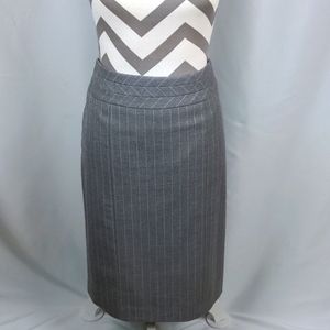 Antonio Melani Pinstriped Pencil Skirt